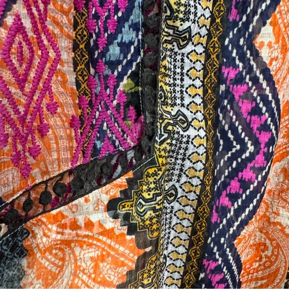 Bohemian Blouse originally from Anthropologie / 4 / multi colored + patterned - Picture 4 of 7